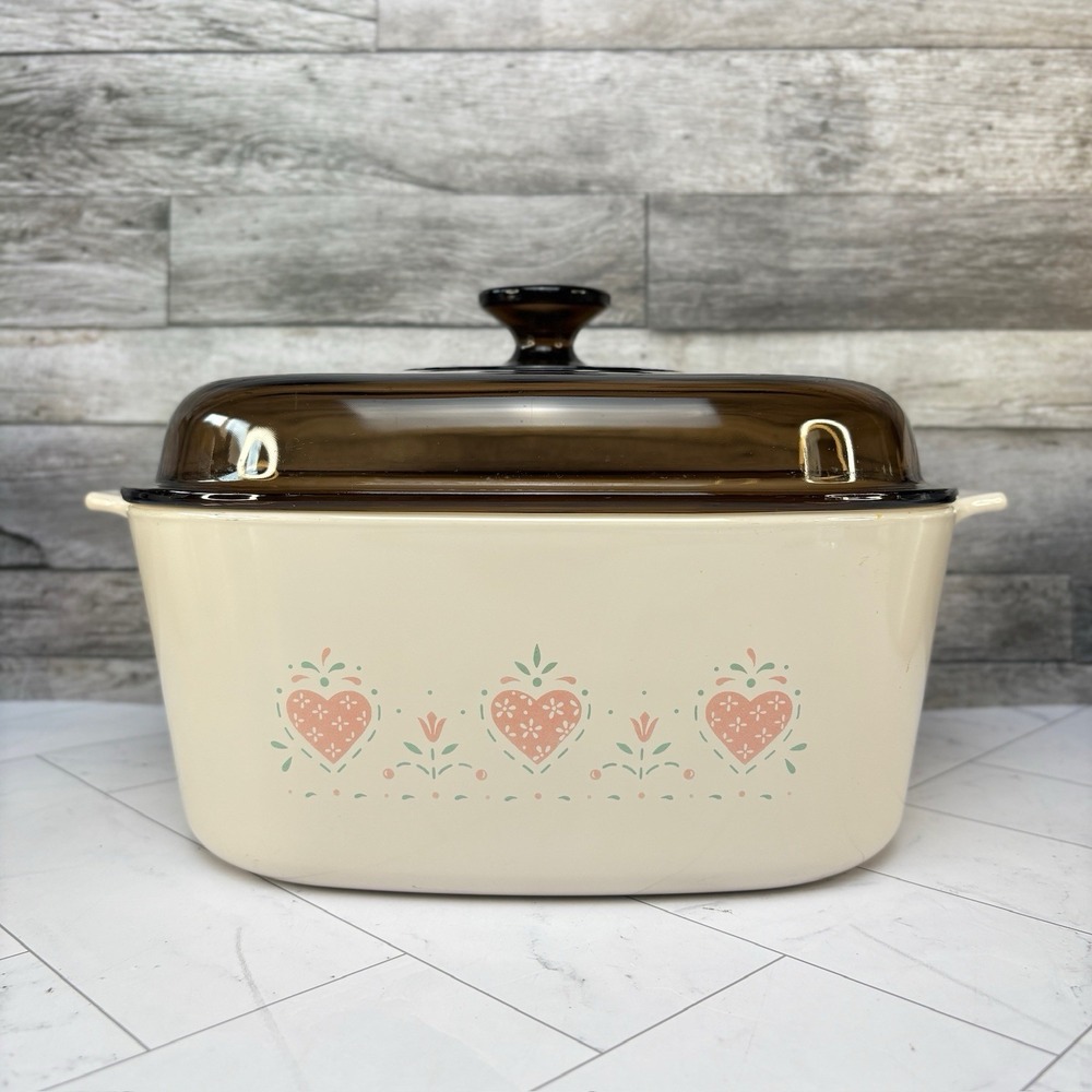 Corning Ware Casserole - Forever Yours A-5-B w/ Lid - 5 Liter with Lid